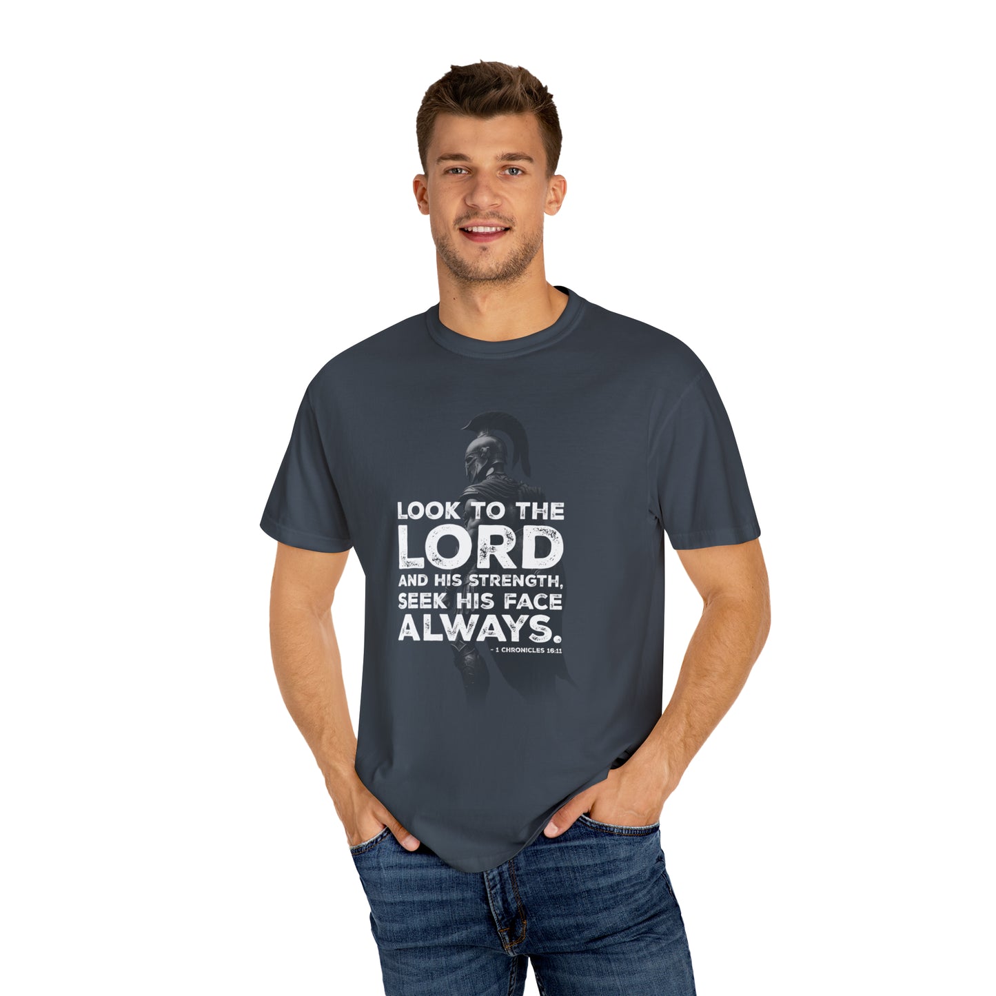 Look to the Lord | Unisex Garment-Dyed T-shirt