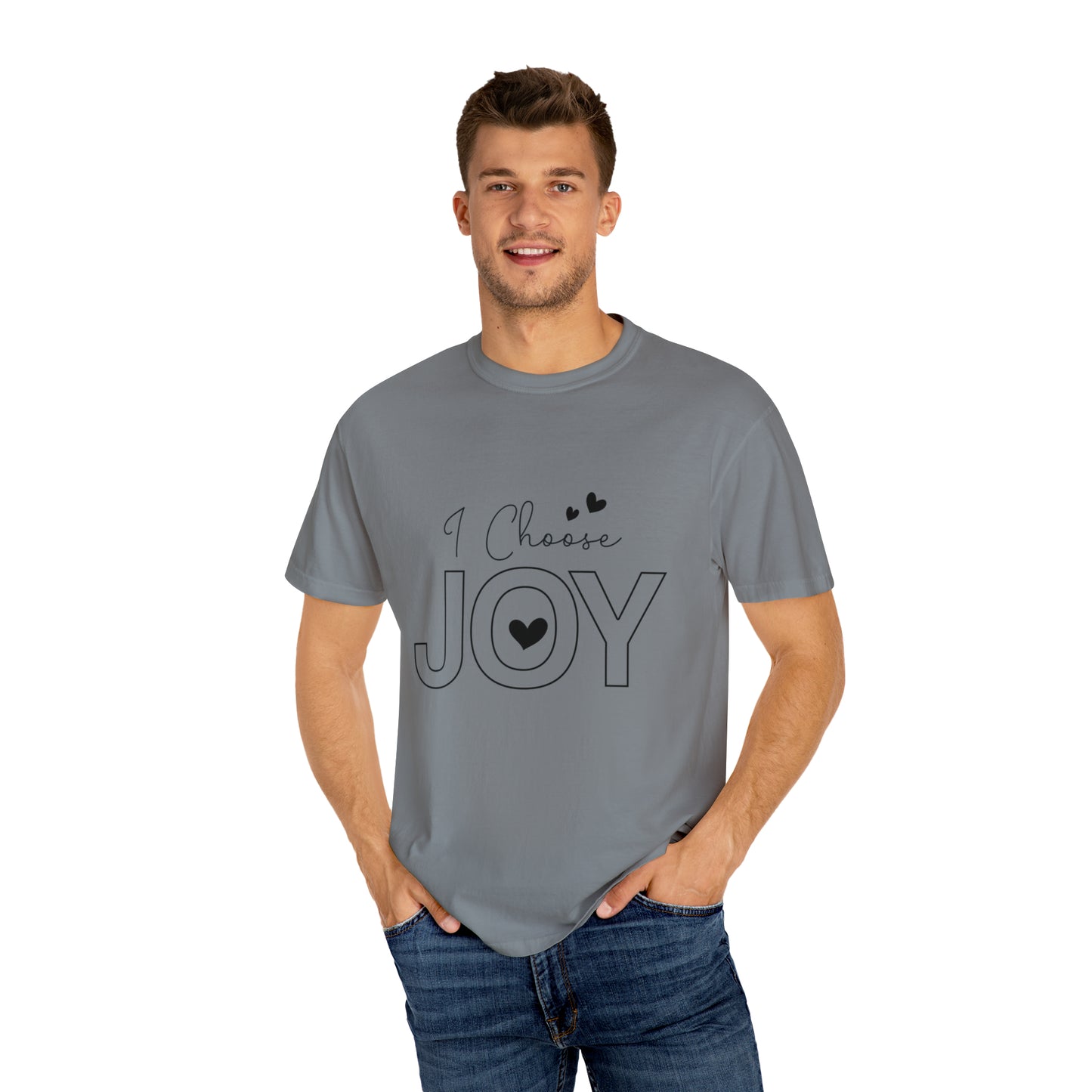 I Choose Joy | Unisex Garment-Dyed T-shirt