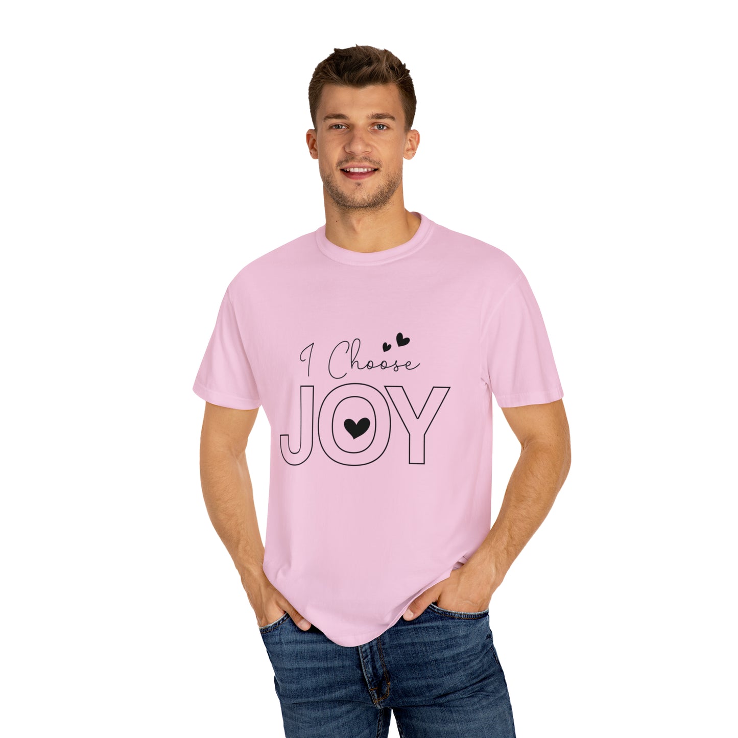 I Choose Joy | Unisex Garment-Dyed T-shirt