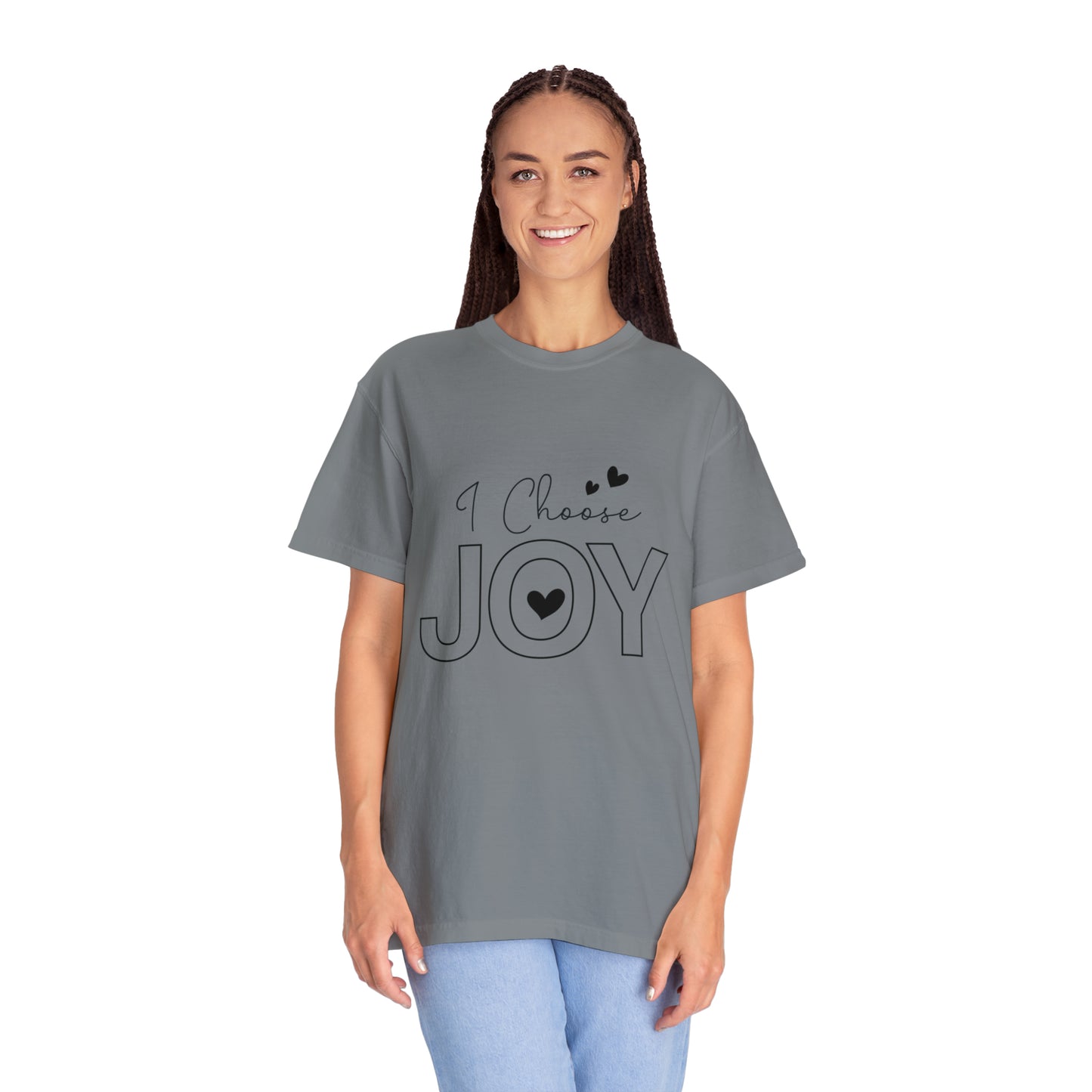 I Choose Joy | Unisex Garment-Dyed T-shirt