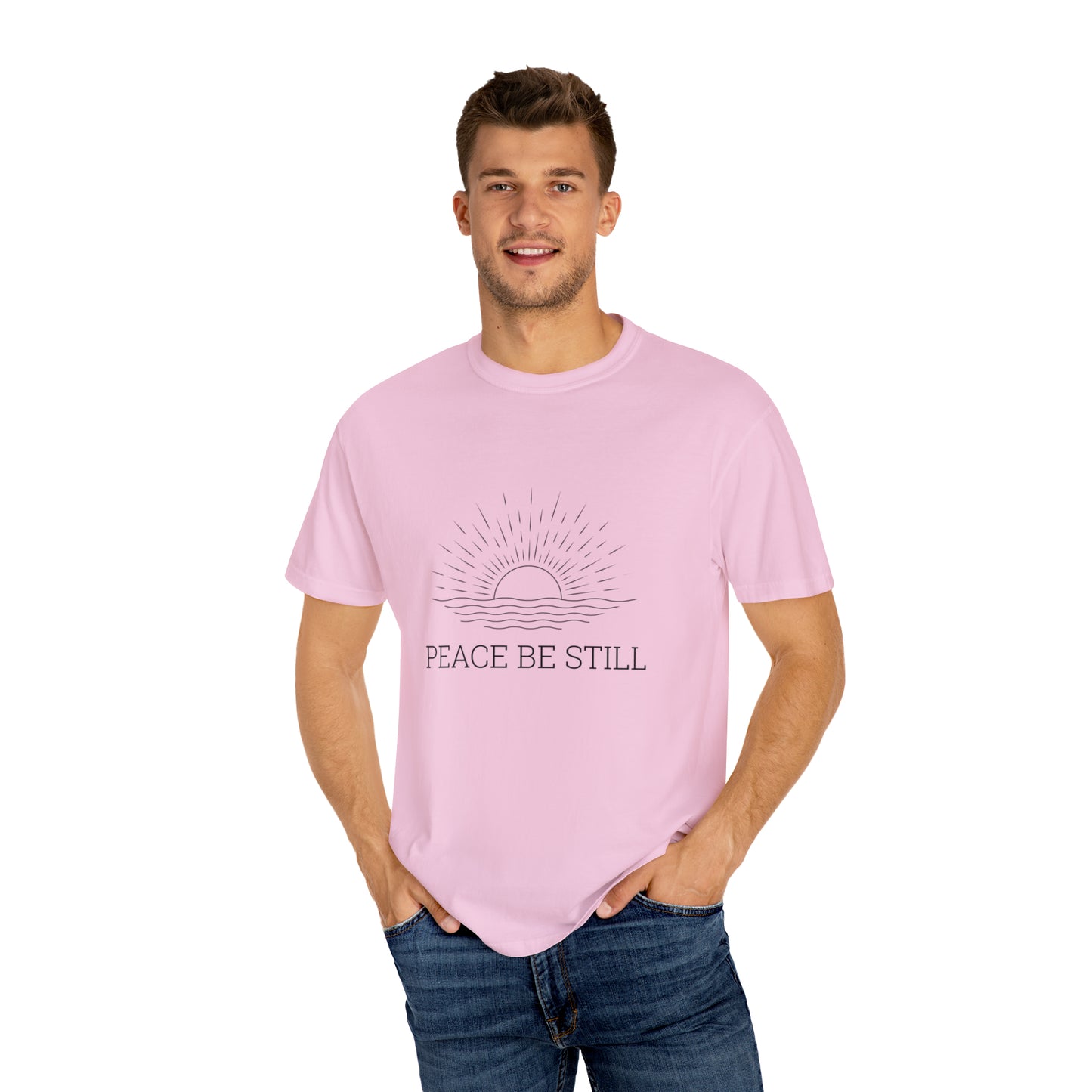 Peace Be Still |Unisex Garment-Dyed T-shirt