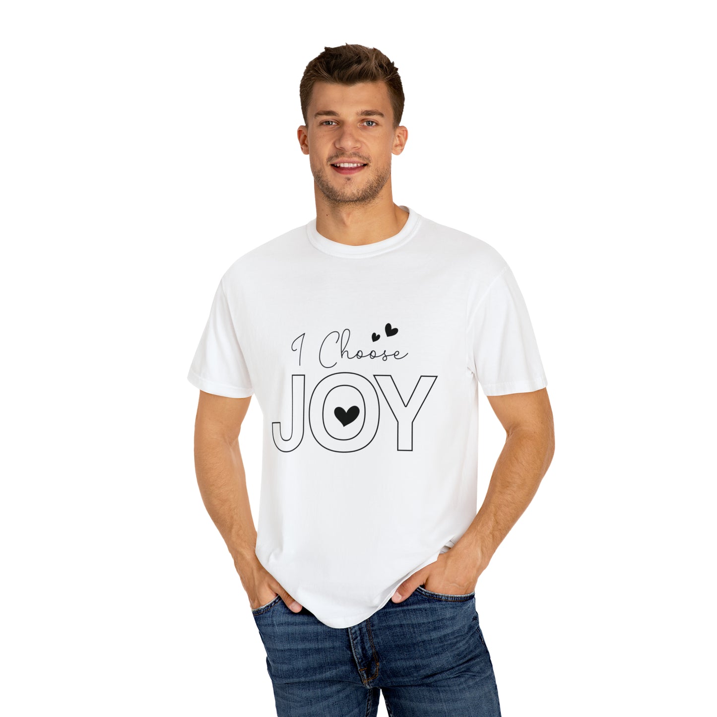 I Choose Joy | Unisex Garment-Dyed T-shirt