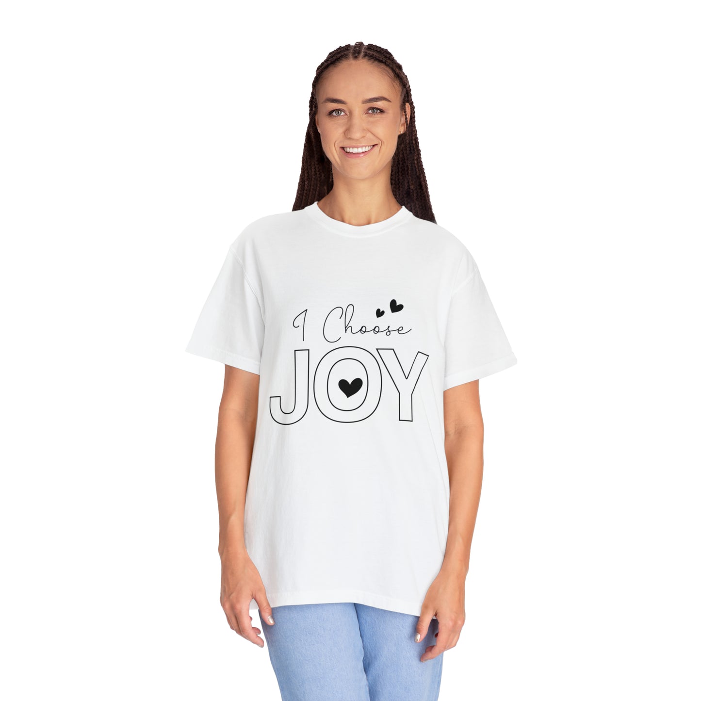 I Choose Joy | Unisex Garment-Dyed T-shirt
