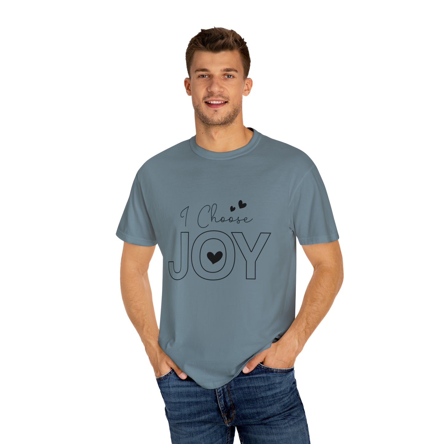 I Choose Joy | Unisex Garment-Dyed T-shirt