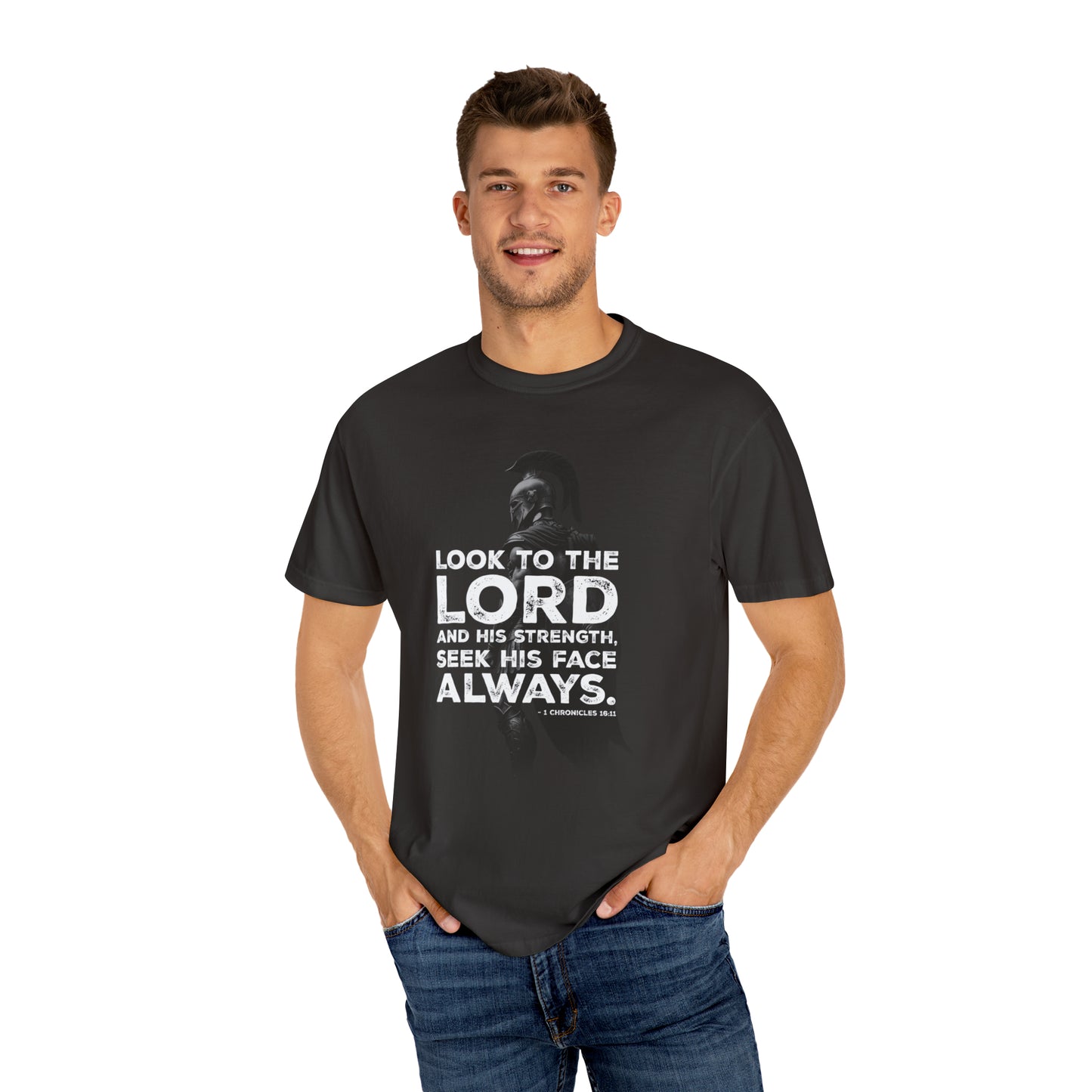 Look to the Lord | Unisex Garment-Dyed T-shirt