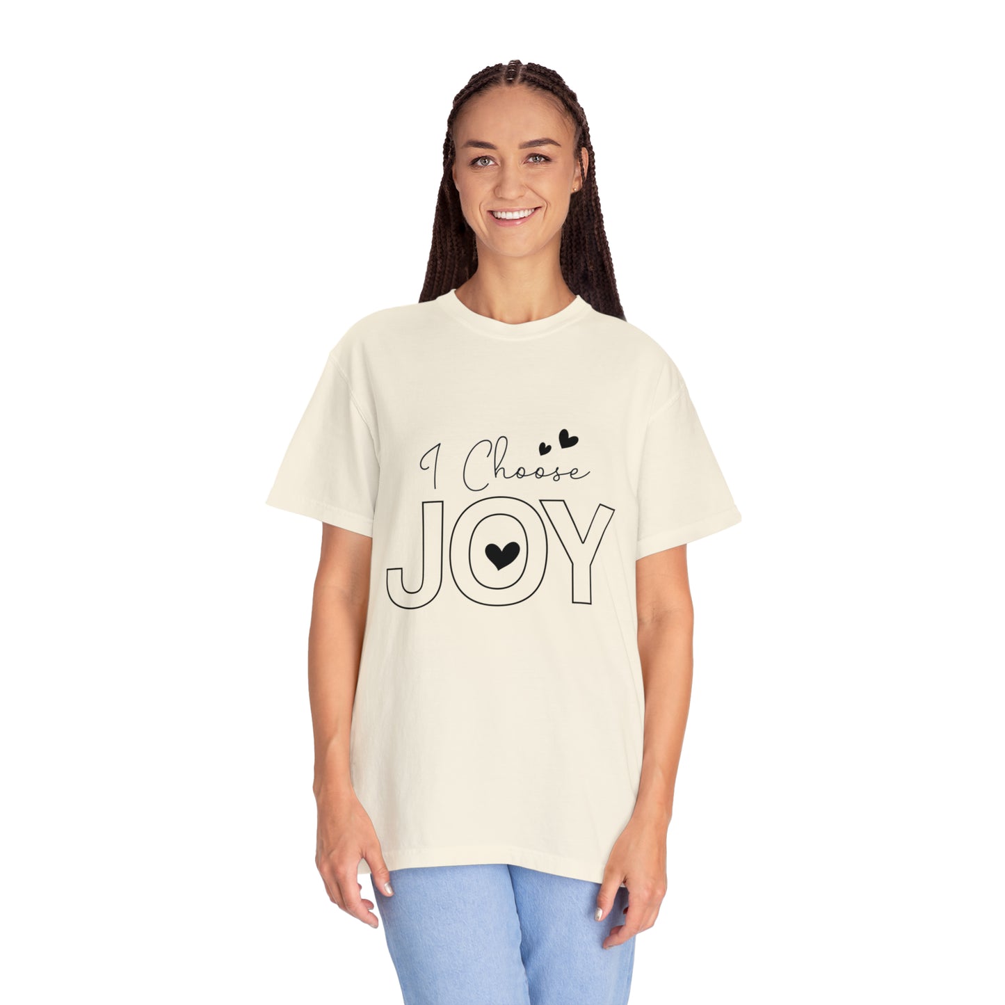I Choose Joy | Unisex Garment-Dyed T-shirt