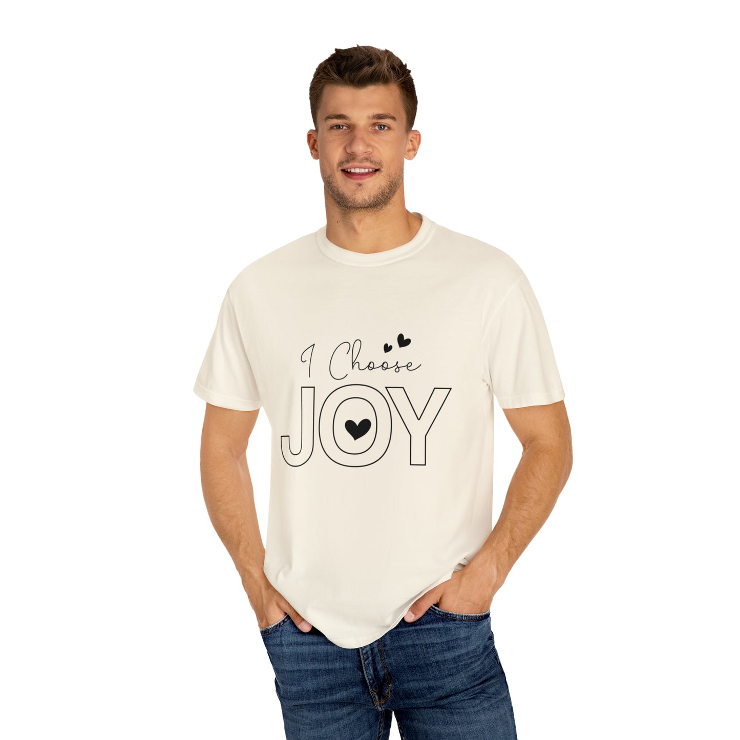 I Choose Joy | Unisex Garment-Dyed T-shirt