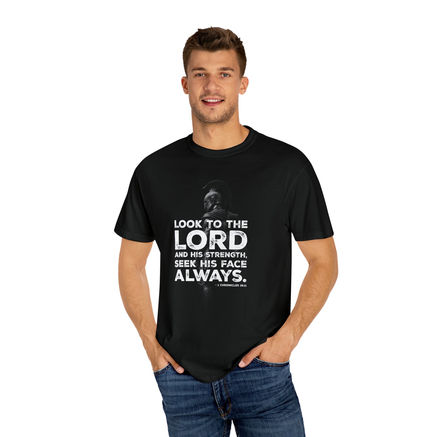 Look to the Lord | Unisex Garment-Dyed T-shirt