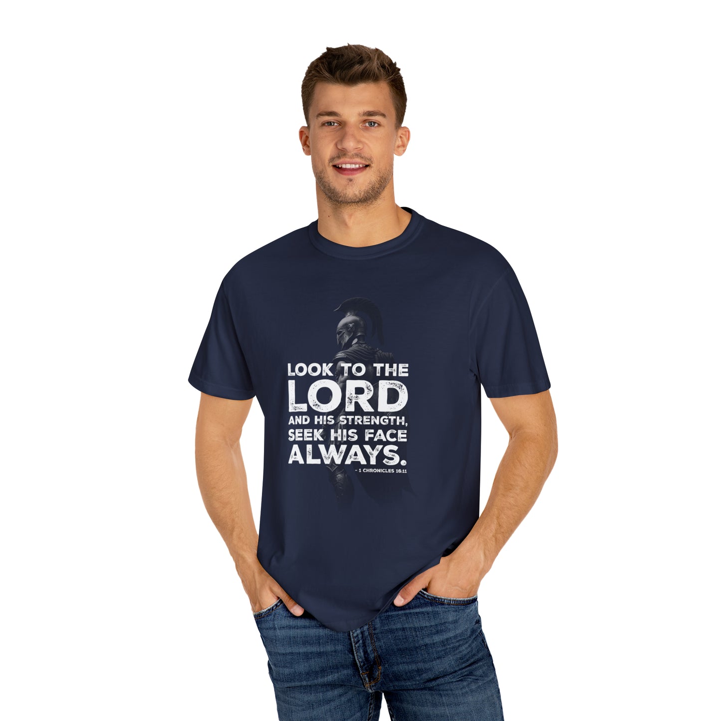Look to the Lord | Unisex Garment-Dyed T-shirt