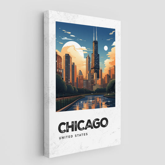 Chicago united states Wall Art