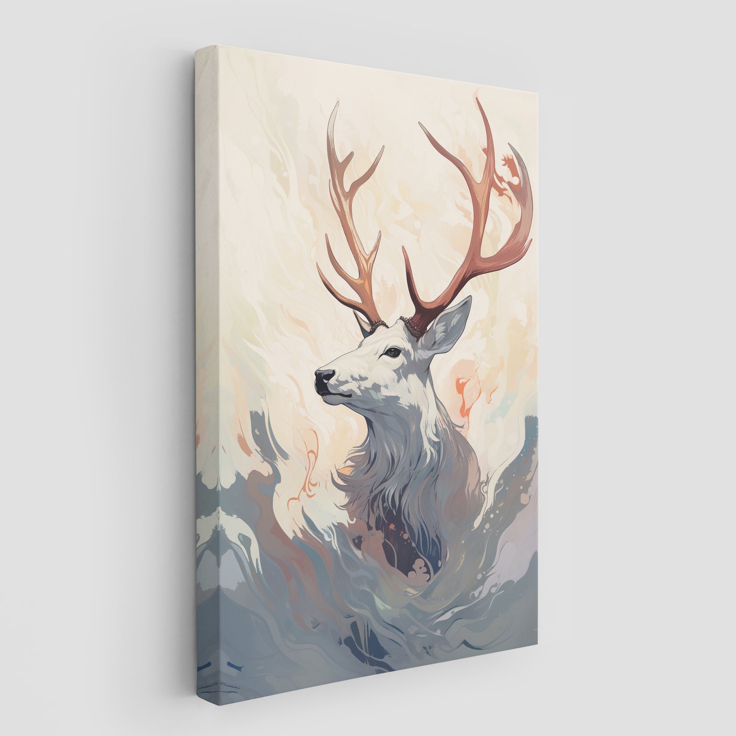 Abstract Elk Visions Wall Art