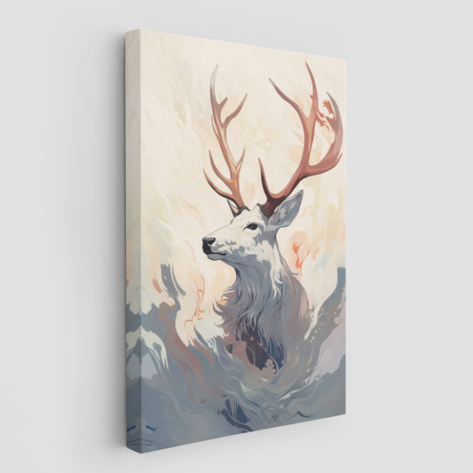 Abstract Elk Visions Wall Art