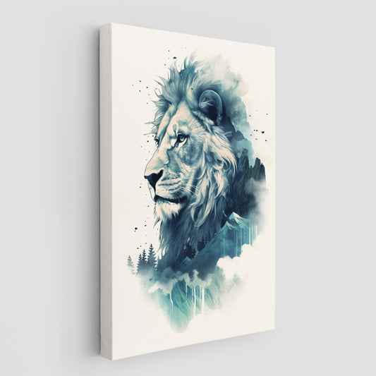 Lion The Ruler Of The Savanna Wall Art | Digital Download