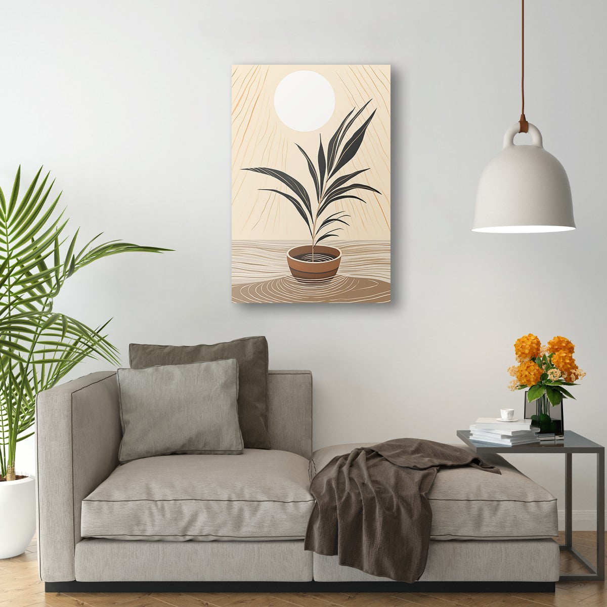 Boho Plant Wall Art - 2