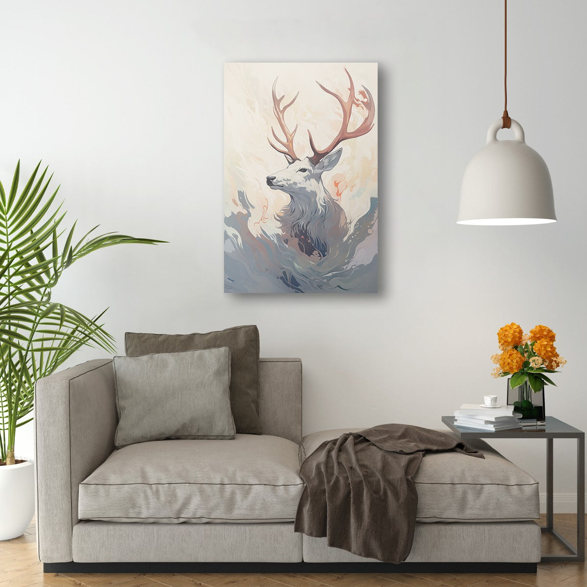 Abstract Elk Visions Wall Art