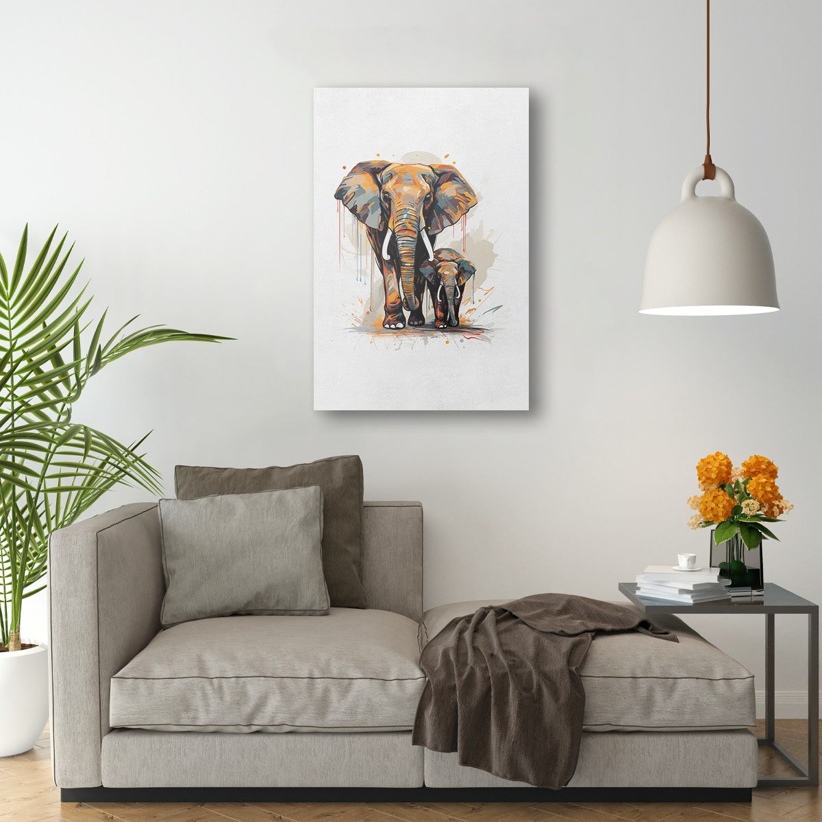 Watercolor Elephant