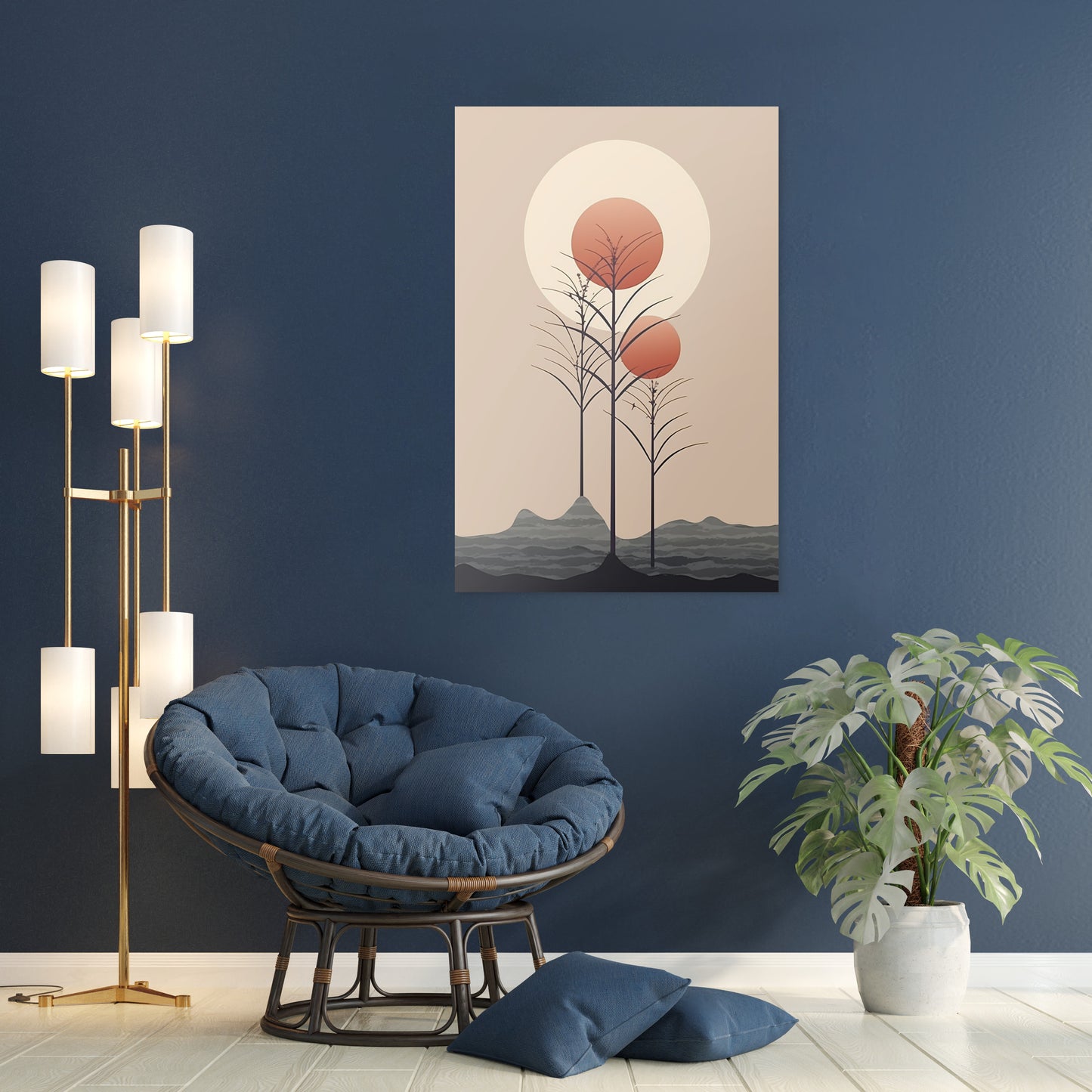 Boho Tree Wall Art - 2