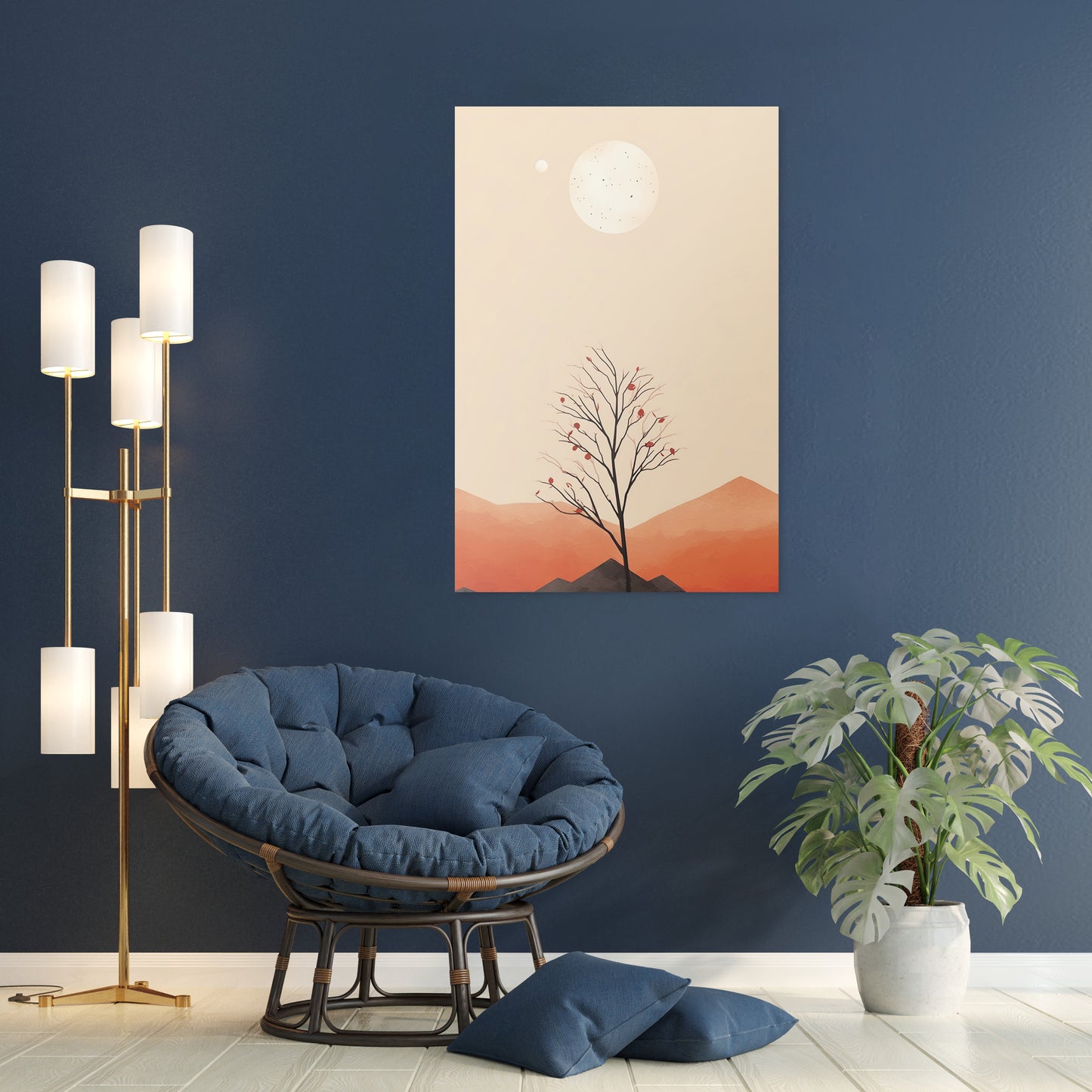 Boho Tree Wall Art - 4