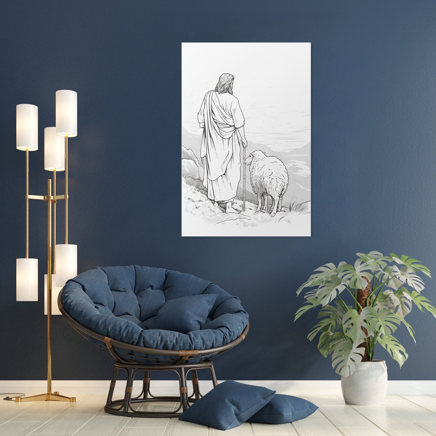 Jesus, Our True Shepherd Wall Art