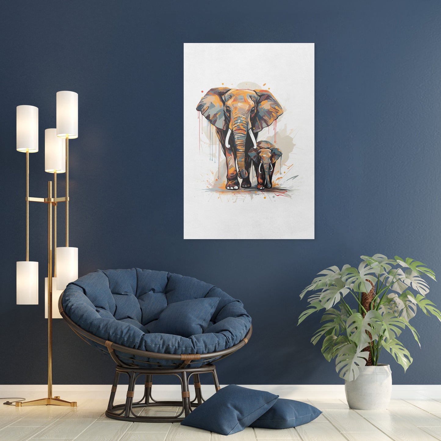 Watercolor Elephant