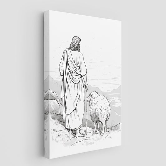 Jesus, Our True Shepherd Wall Art