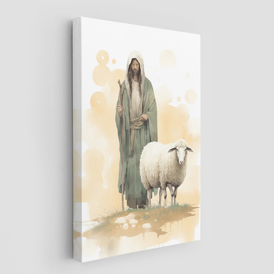 The Shepherd Guardian of the Flock Wall Art