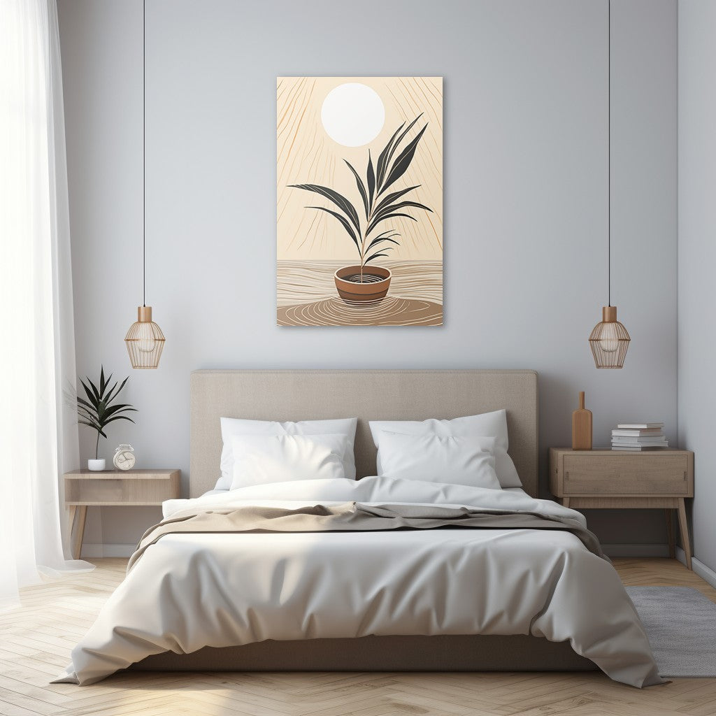 Boho Plant Wall Art - 2