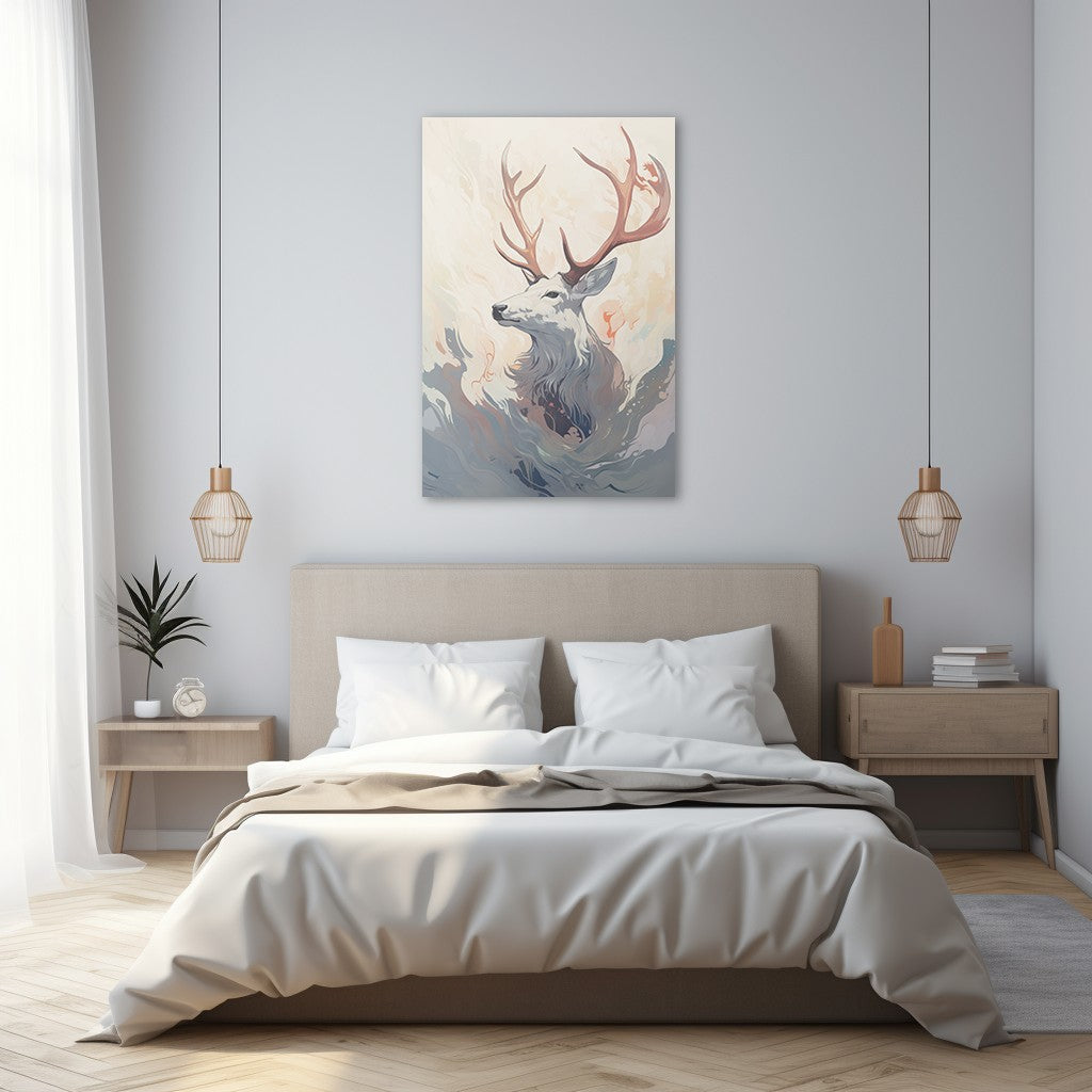 Abstract Elk Visions Wall Art
