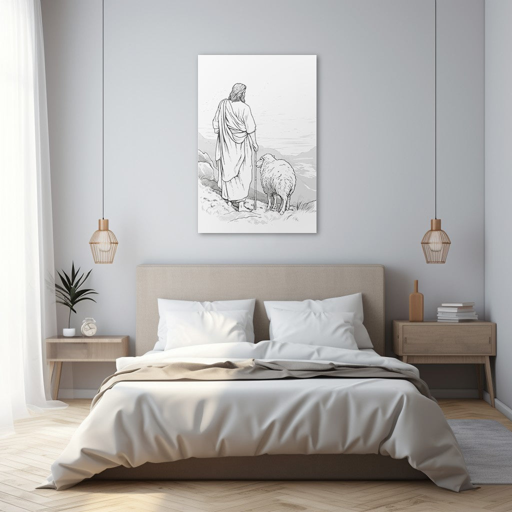 Jesus, Our True Shepherd Wall Art
