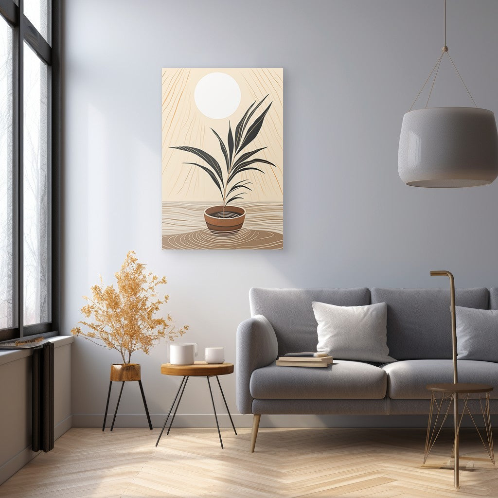 Boho Plant Wall Art - 2