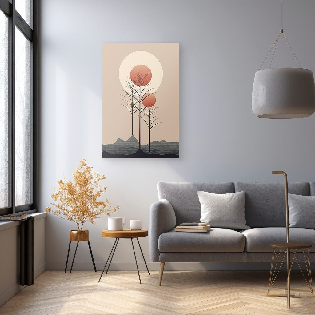 Boho Tree Wall Art - 2