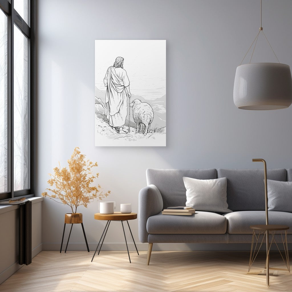 Jesus, Our True Shepherd Wall Art