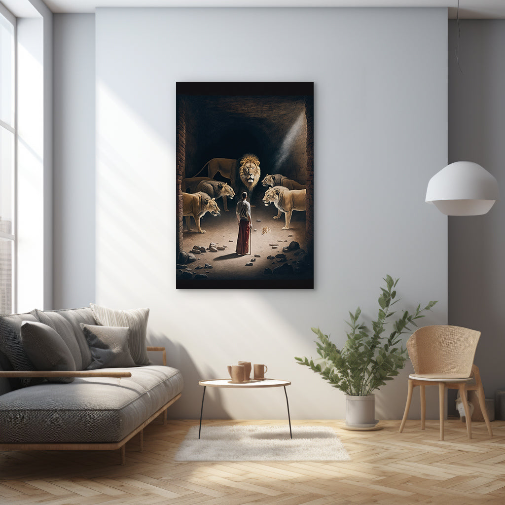 Daniel in the lion's den