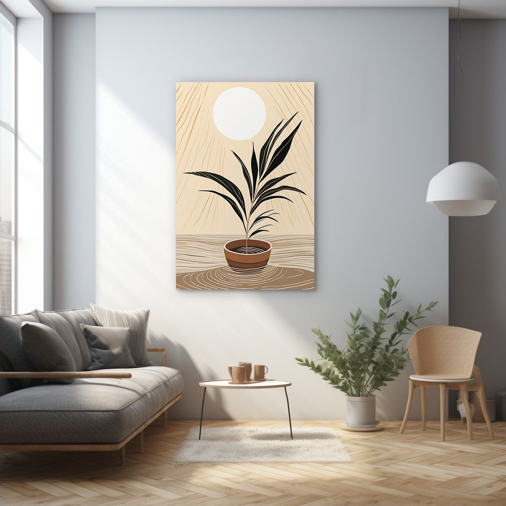 Boho Plant Wall Art - 2