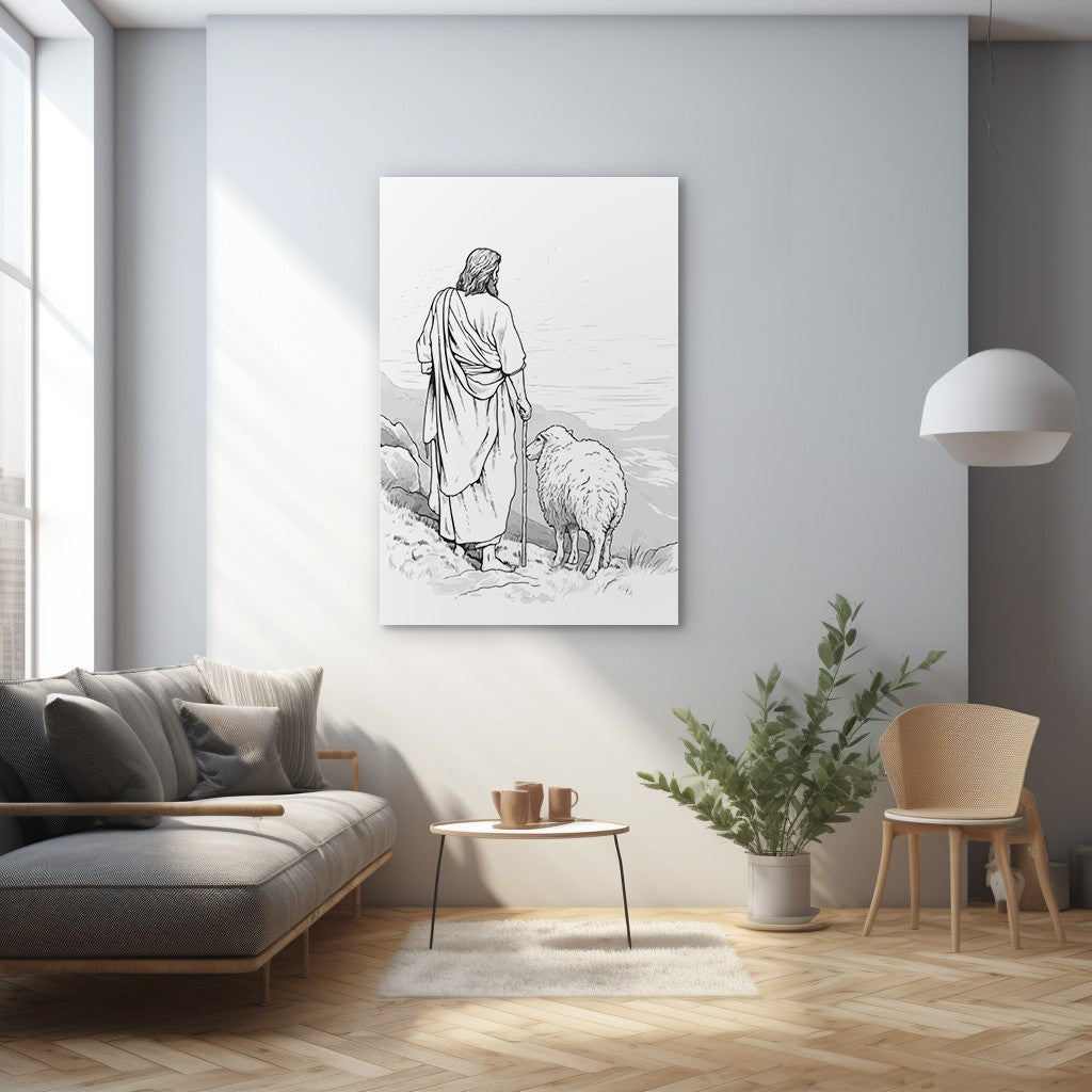 Jesus, Our True Shepherd Wall Art