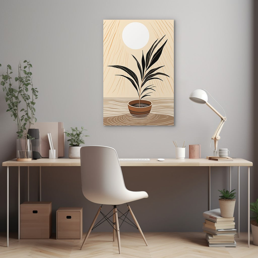 Boho Plant Wall Art - 2