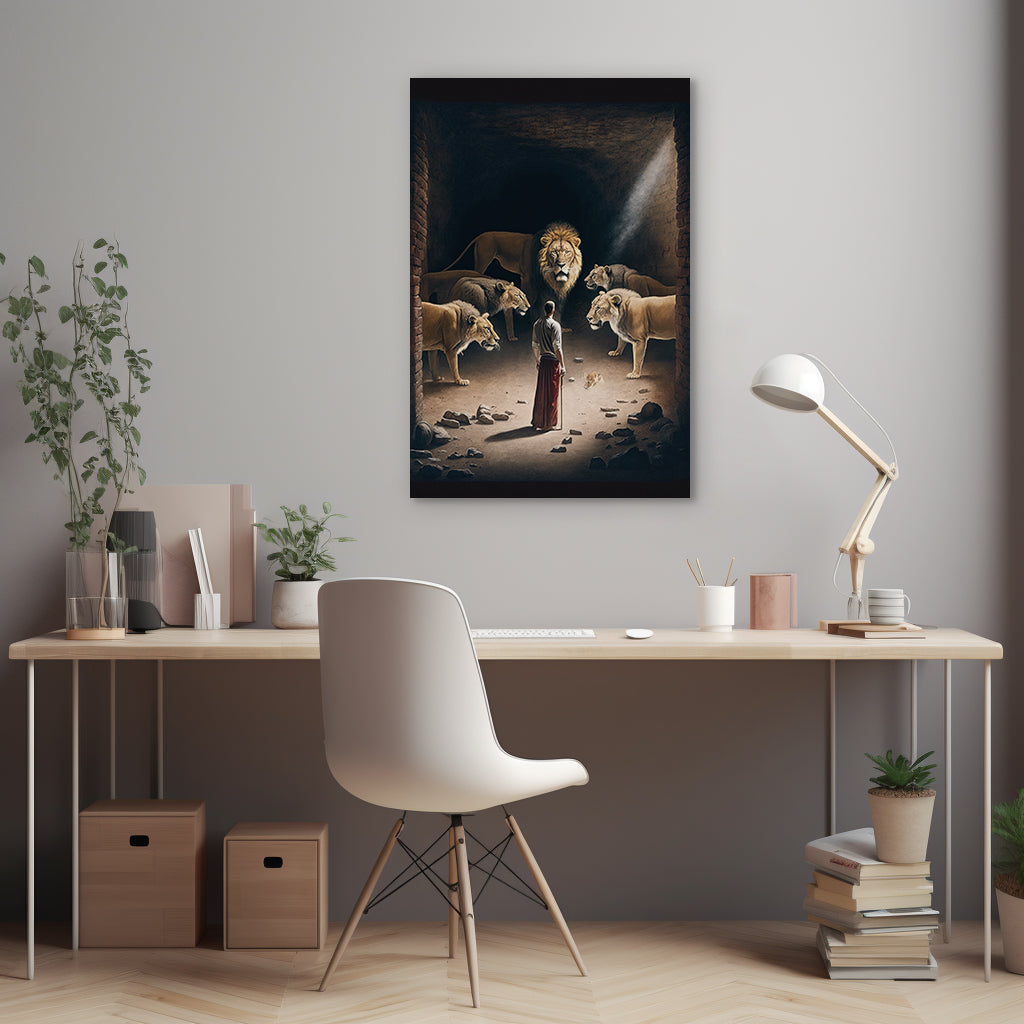 Daniel in the lion's den