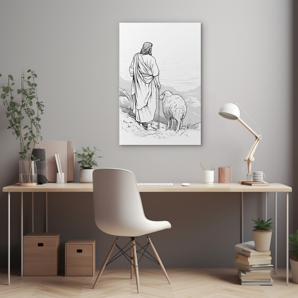 Jesus, Our True Shepherd Wall Art