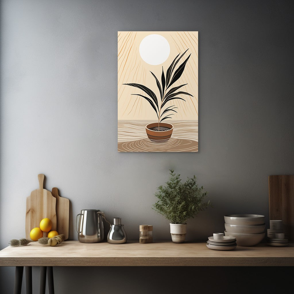 Boho Plant Wall Art - 2
