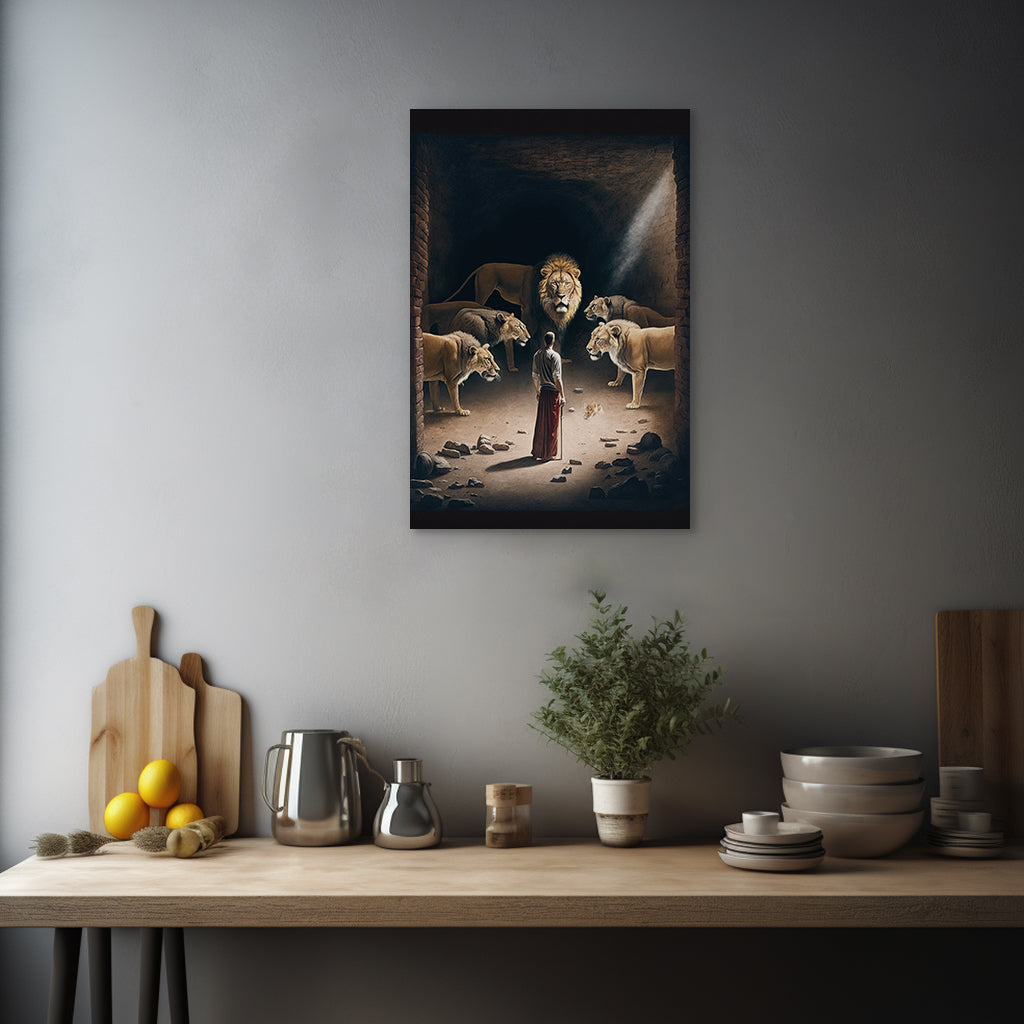 Daniel in the lion's den