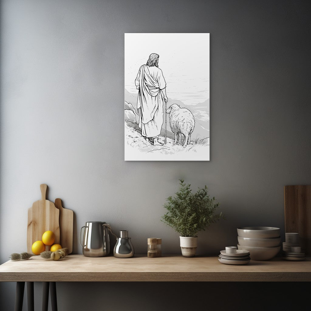 Jesus, Our True Shepherd Wall Art