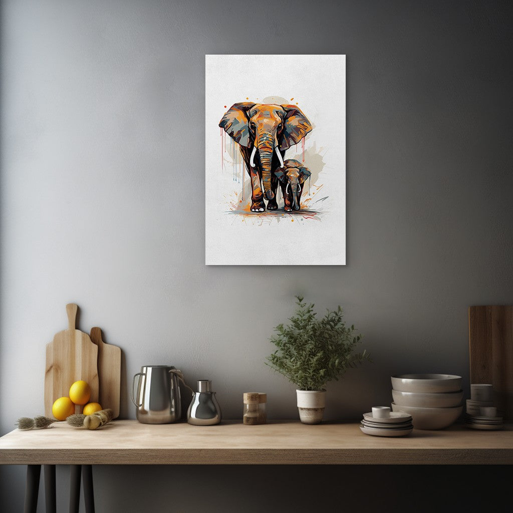 Watercolor Elephant