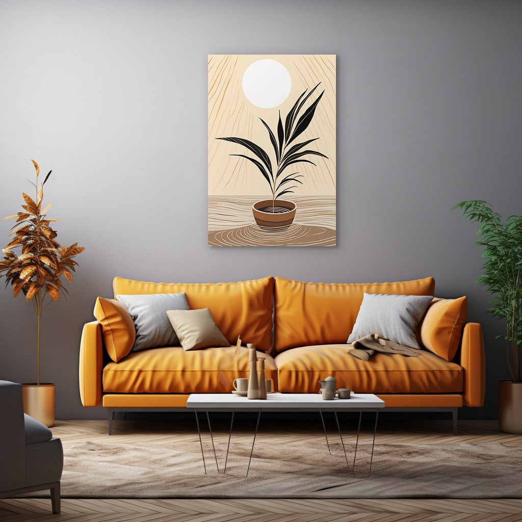 Boho Plant Wall Art - 2