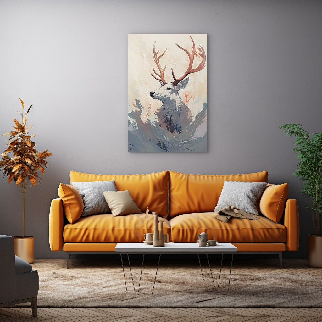 Abstract Elk Visions Wall Art
