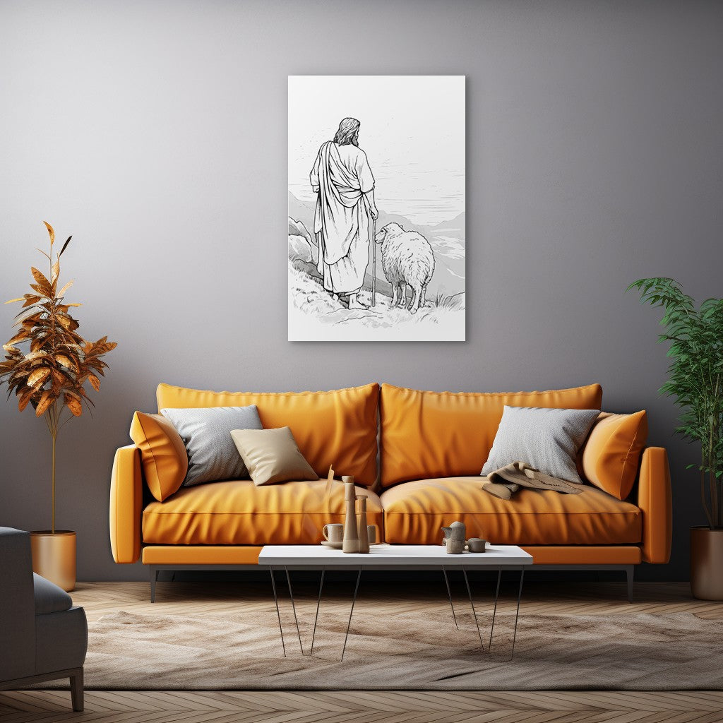 Jesus, Our True Shepherd Wall Art