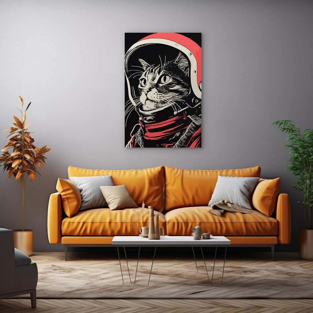 Astronaut Cat Wall Art | Digital Download