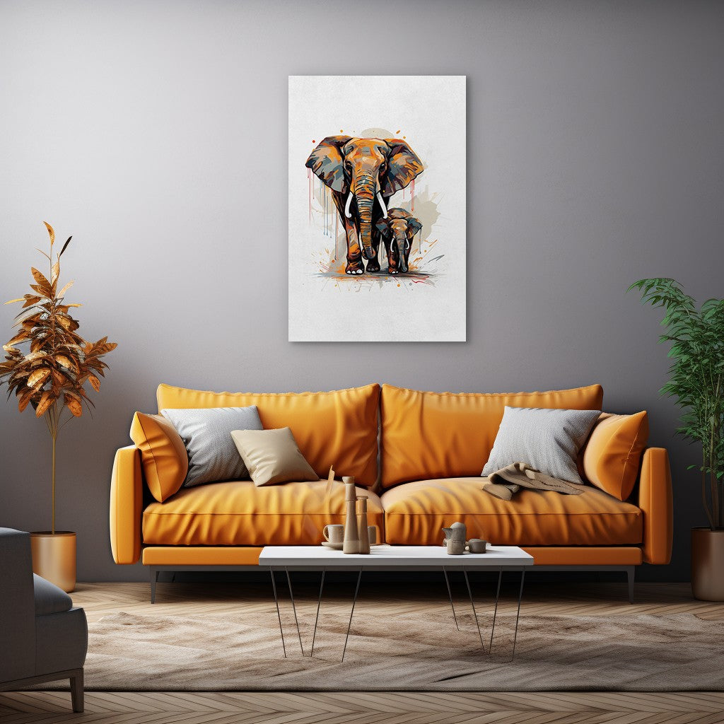 Watercolor Elephant