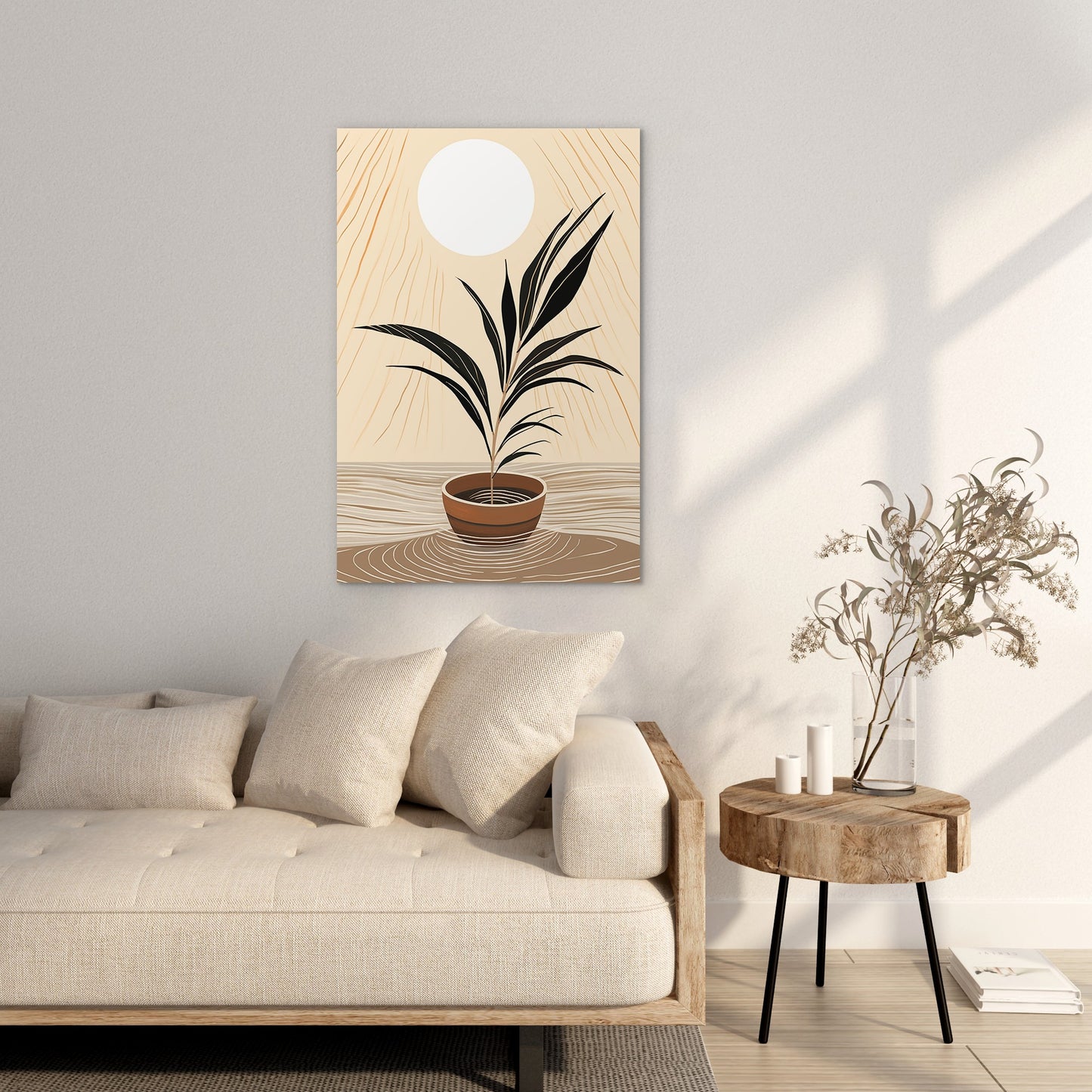 Boho Plant Wall Art - 2
