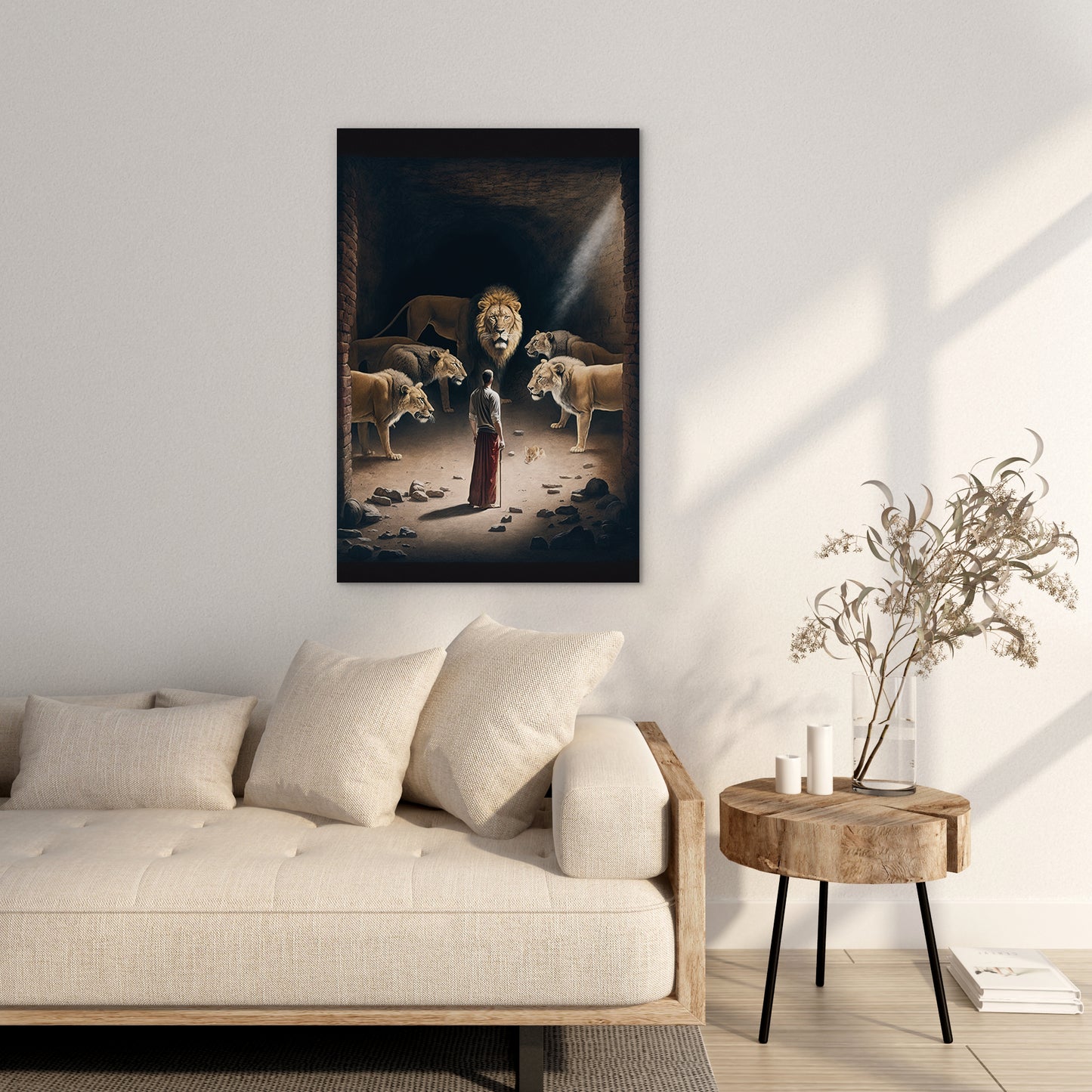 Daniel in the lion's den