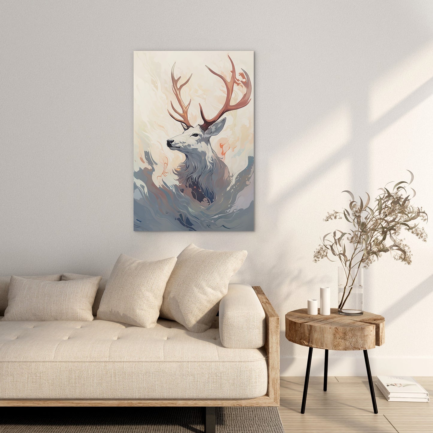 Abstract Elk Visions Wall Art